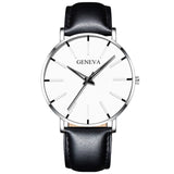 Men's Fashion Ultra Thin Watch Mesh Stainless Steel