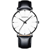 Men's Fashion Ultra Thin Watch Mesh Stainless Steel