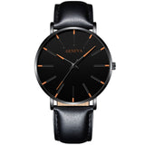 Men's Fashion Ultra Thin Watch Mesh Stainless Steel