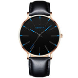 Men's Fashion Ultra Thin Watch Mesh Stainless Steel