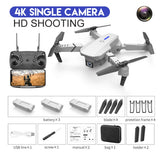 LSRC 2021 New Quadcopter Drone E525 HD 4K 1080P Camera and WiFi FPV HeightKeeping RC Foldable Quadcopter Dron Toy Gift