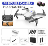 LSRC 2021 New Quadcopter Drone E525 HD 4K 1080P Camera and WiFi FPV HeightKeeping RC Foldable Quadcopter Dron Toy Gift