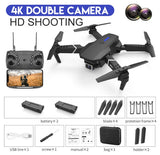 LSRC 2021 New Quadcopter Drone E525 HD 4K 1080P Camera and WiFi FPV HeightKeeping RC Foldable Quadcopter Dron Toy Gift